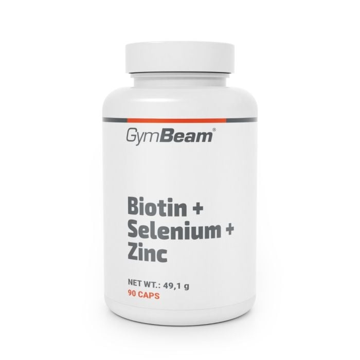 Biotin + Selenium + Zinc - GymBeam 90 caps