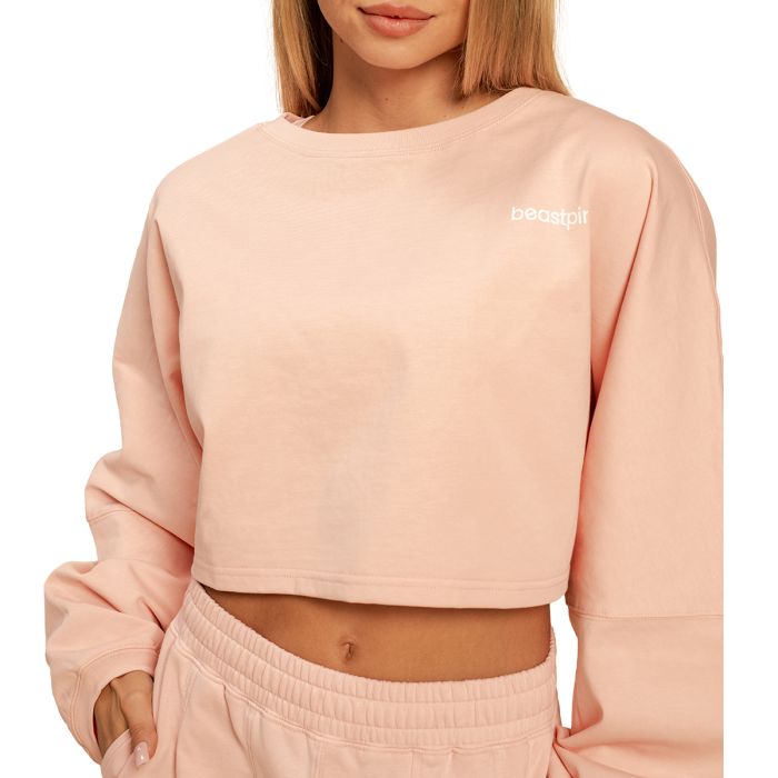 Ženska dukserica Cropped Bliss Pink - BeastPink S