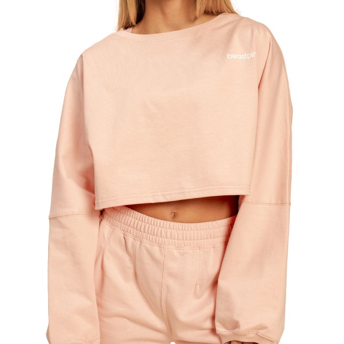 Ženska dukserica Cropped Bliss Pink - BeastPink S