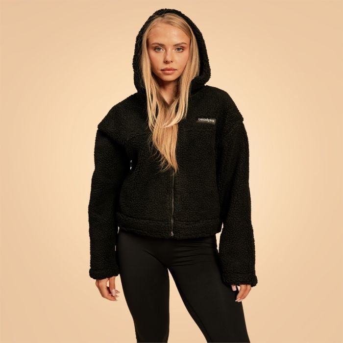 Ženska jakna Hoodie Bliss Black - BeastPink M