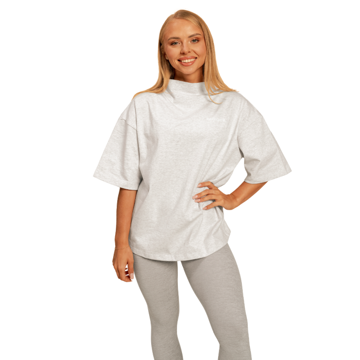 Ženska oversized majica Bliss Grey - BeastPink M