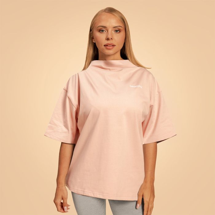 Ženska oversized majica Bliss Pink - BeastPink L