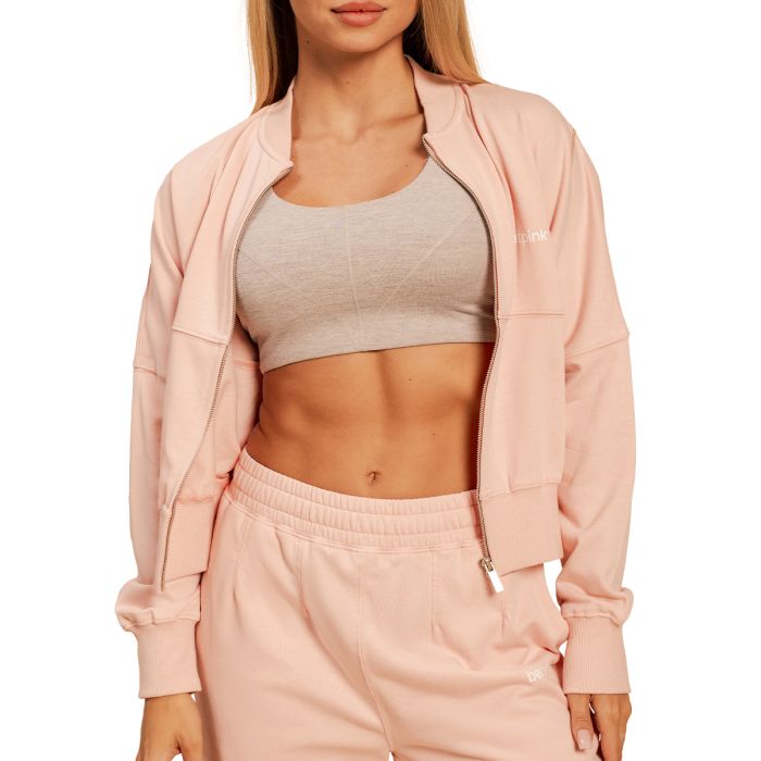 Ženska dukserica Zip-Up Bliss Pink - BeastPink XL