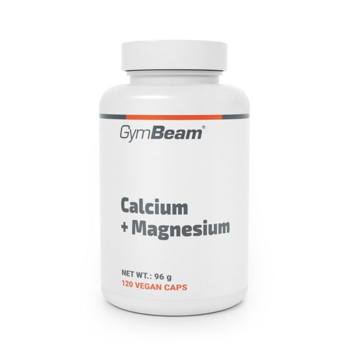 Kalcij + Magnezij - GymBeam 120 kaps.