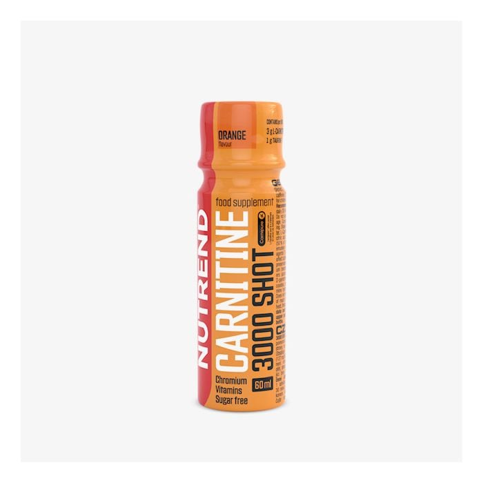 Carnitine 3000 Shot - Nutrend 60 ml - naranča