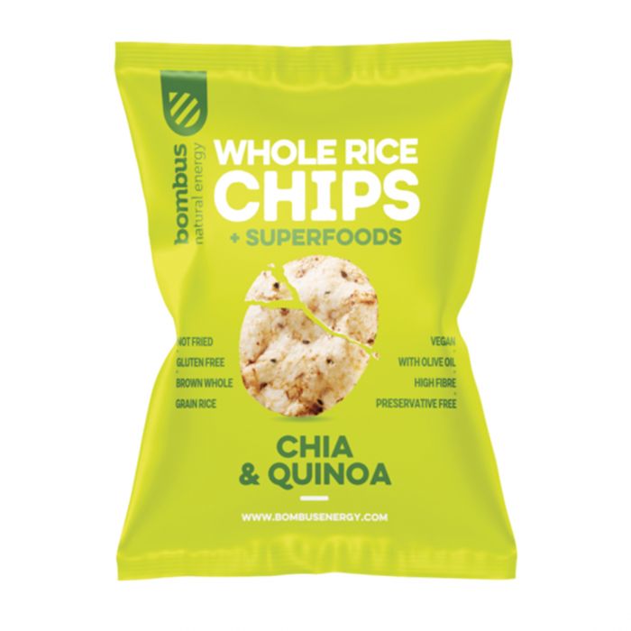 Rižin čips od Chie i Quinoe - Bombus