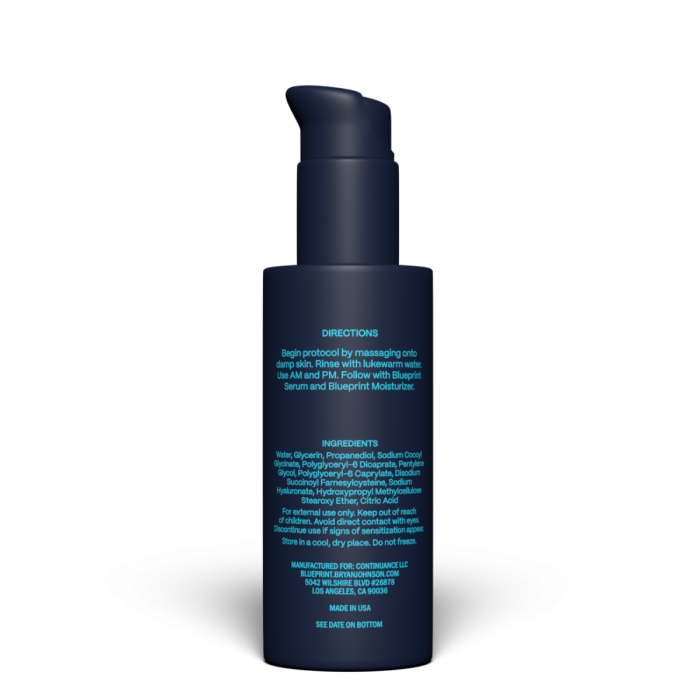 Ήπιο gel καθαρισμού προσώπου 120 ml - Blueprint by Bryan Johnson single_variant