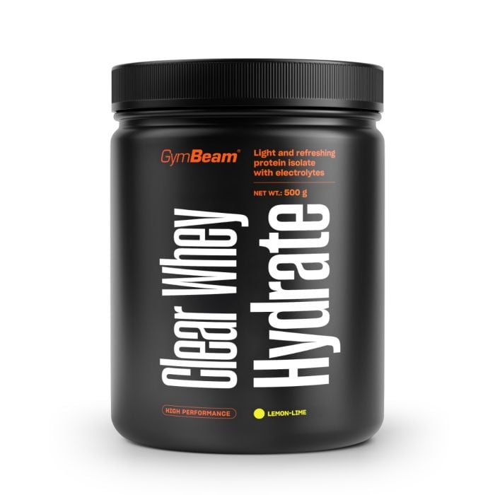 Clear Whey Hydrate - GymBeam 500 g - lemon lime