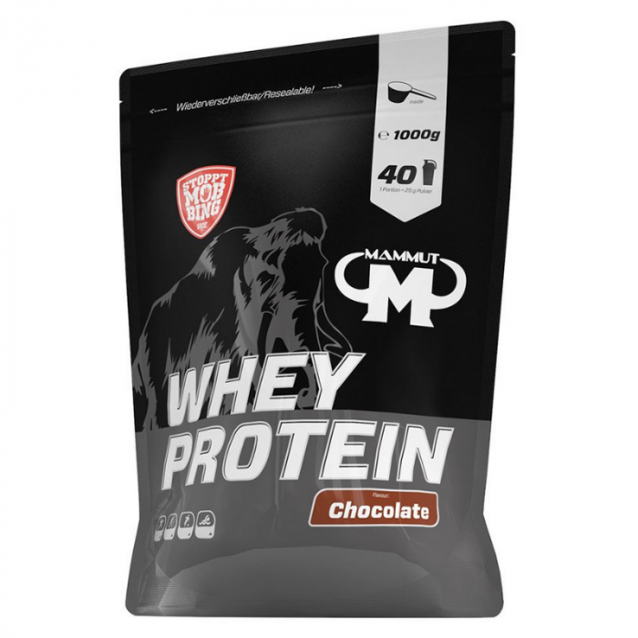 Whey Protein – Mammut Nutrition 1000 g - čokolada