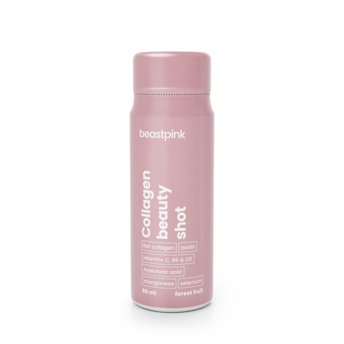 Kolagen Beauty Shot - BeastPink 60 ml - šumsko voće