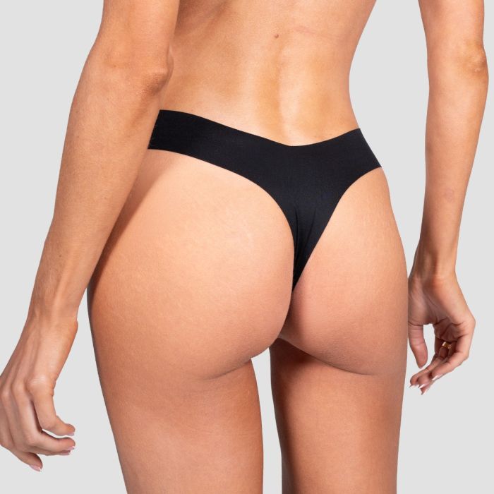 Comfy Seamless Bottoms 3Pack Black - GymBeam XS