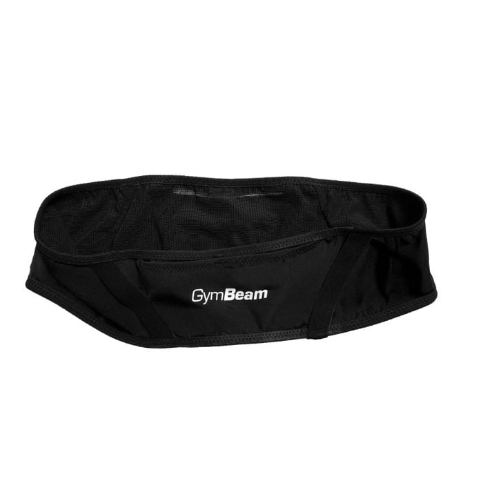 Pojas za trčanje Compact Black - GymBeam L