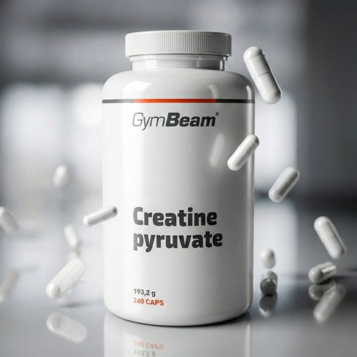 Kreatin Piruvat - GymBeam 240 kaps.
