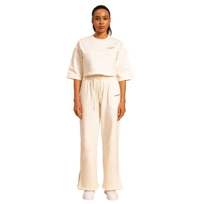 Ženska majica Cropped Serenity Ivory - BeastPink S