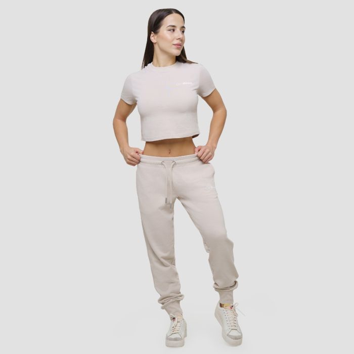 Ženska majica Agile Cropped Desert - GymBeam L