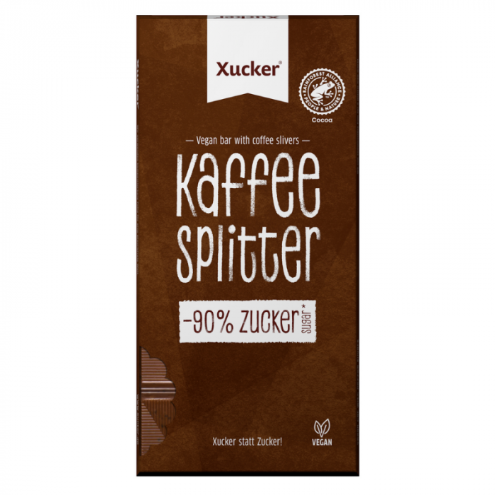 Veganska Čokolada s Komadićima Kave - Xucker