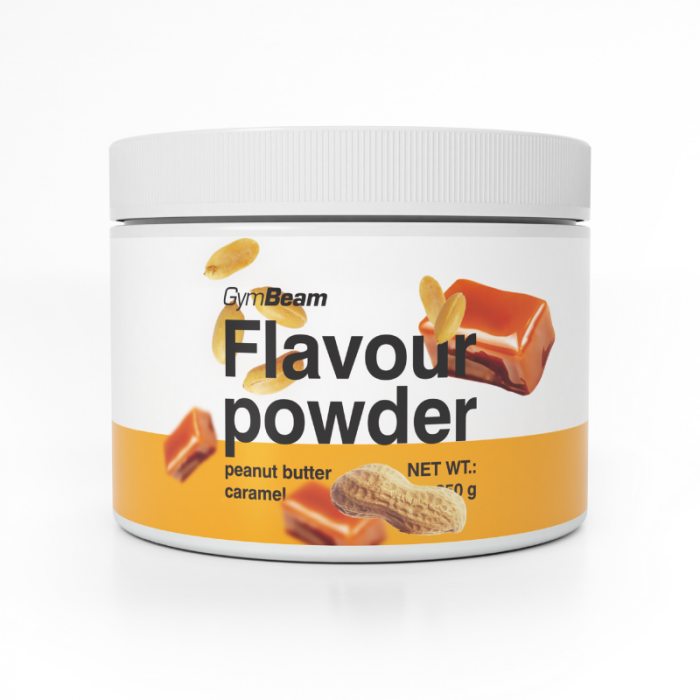 Flavour powder - GymBeam 250 g - bijela čokolada - kokos