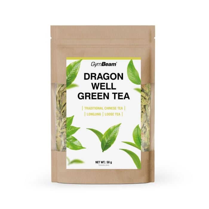Zeleni čaj Dragon Well (Longjing) - GymBeam 50 g