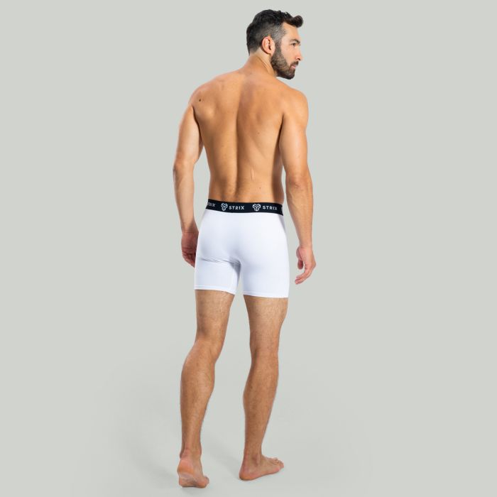 Muške bokserice Essential 2 Pack White - STRIX L