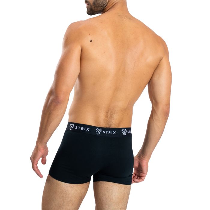 Muške bokserice Essential Trunks 2 Pack Black - STRIX L