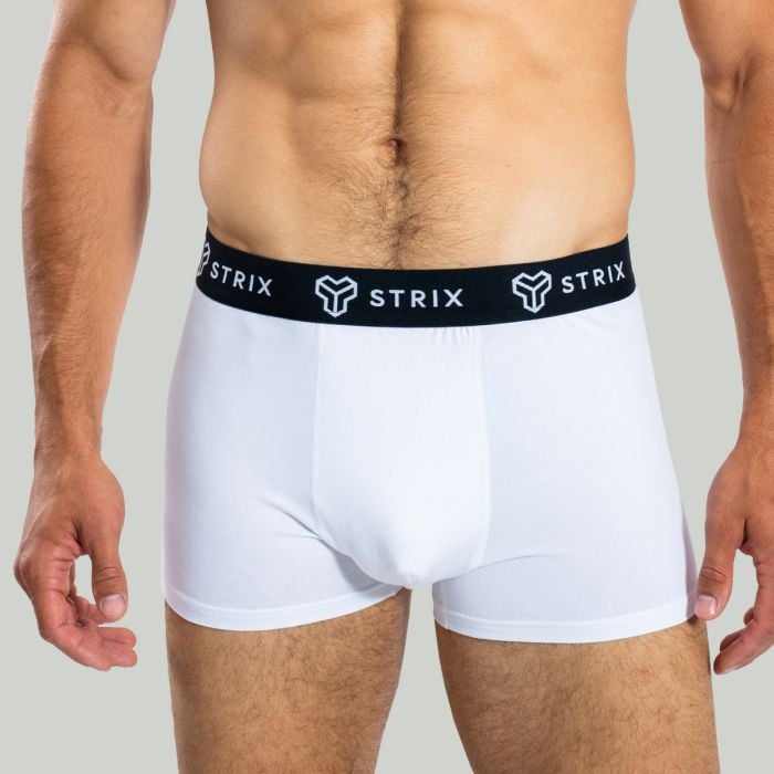 Muške bokserice Essential Trunks 2 Pack White - STRIX M