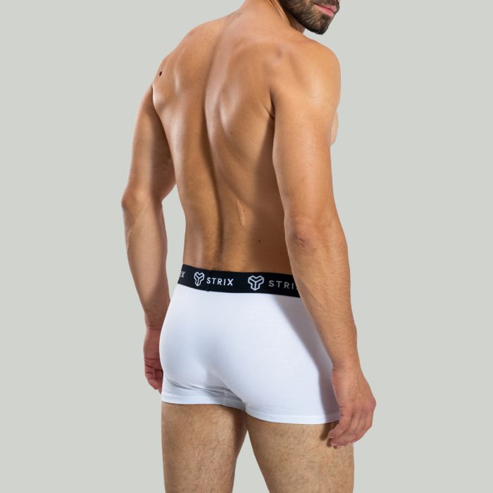 Muške bokserice Essential Trunks 2 Pack White - STRIX M
