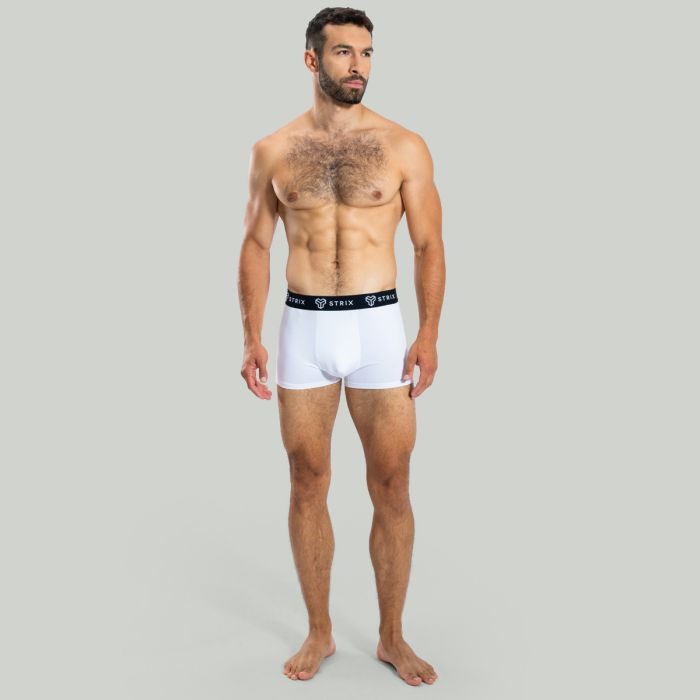 Muške bokserice Essential Trunks 2 Pack White - STRIX M
