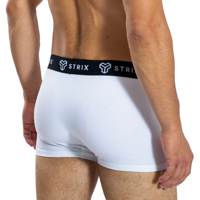 Muške bokserice Essential Trunks 2 Pack White - STRIX M