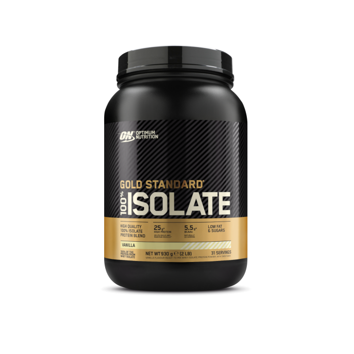 Gold Standard 100% Isolate - Optimum Nutrition 930 g - chocolate