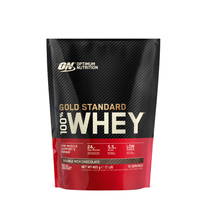 100% Whey Gold Standard - Optimum Nutrition 450 g - dvostruko bogata čokolada
