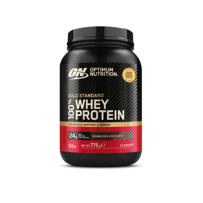 100% Whey Gold Standard – Optimum Nutrition + pokloni 768 g - dvostruko bogata čokolada
