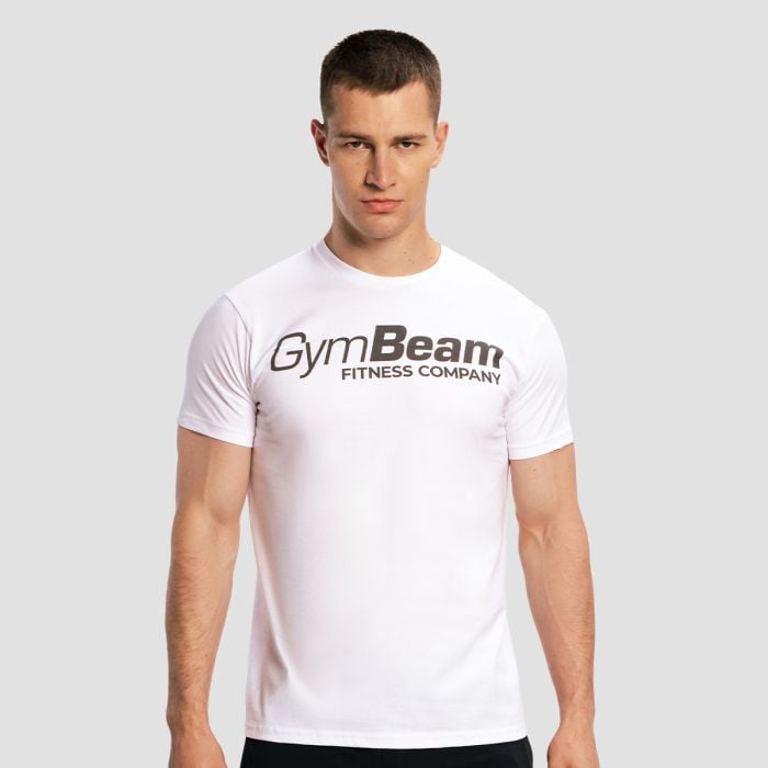 Majica Fitness White - GymBeam XL