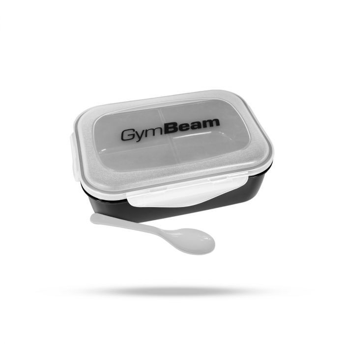 Food Container Fit Prep Black - GymBeam
