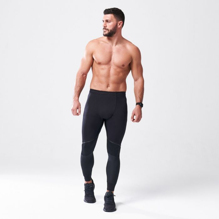 Muške funkcionalne tajice Exo Lift Tights Black - SQUATWOLF XXL