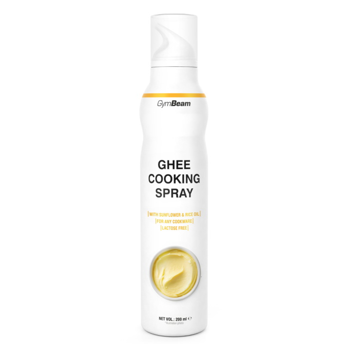 Ghee sprej za kuhanje - GymBeam 200 ml