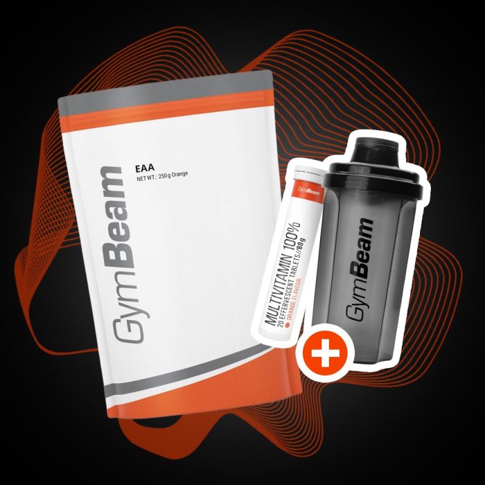 EAA - GymBeam 500 g - bez okusa
