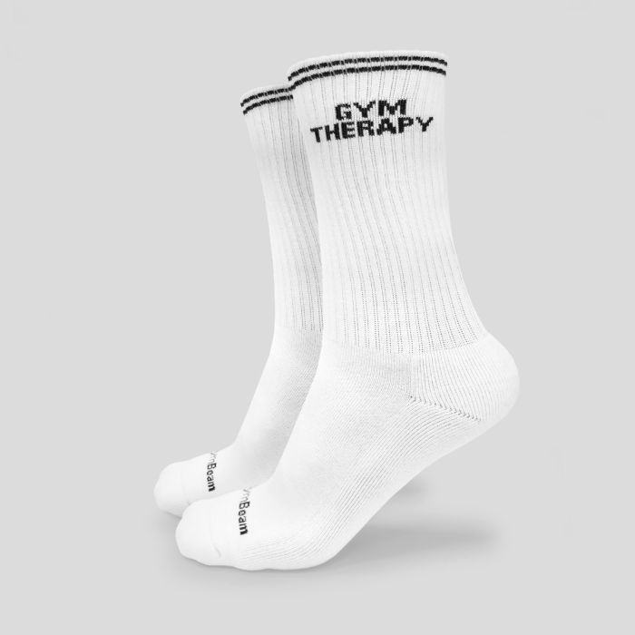 Čarape GymTherapy White - GymBeam L