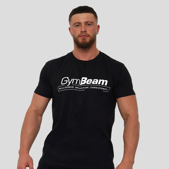 Willpower T-shirt Black - GymBeam