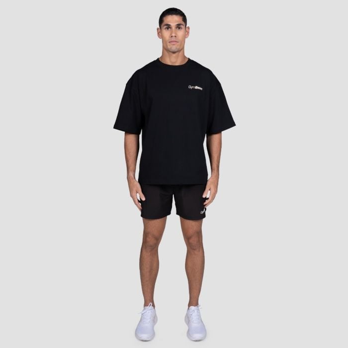 Majica GymRat Black - GymBeam XXL