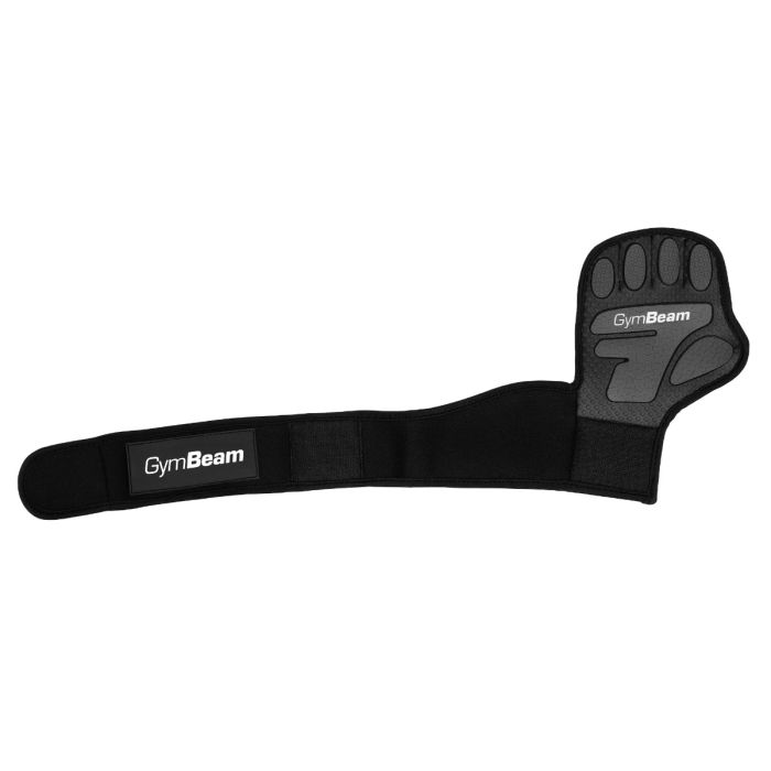 Fitness rukavice Heavy Grip Black - GymBeam L/XL