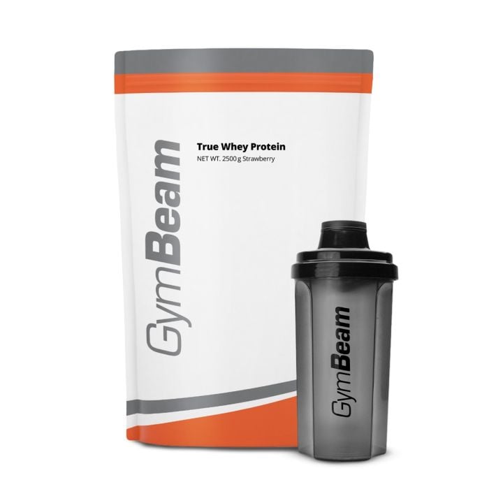 Protein True Whey - GymBeam 1000 g - čokolada - 00