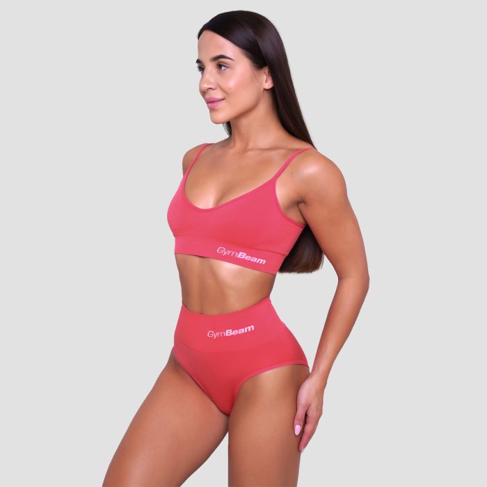 Gaćice Highrise 2Pack Pink - GymBeam M
