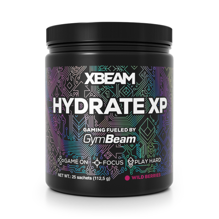 XBEAM Hydrate XP - GymBeam šumsko voće - 112,5 g