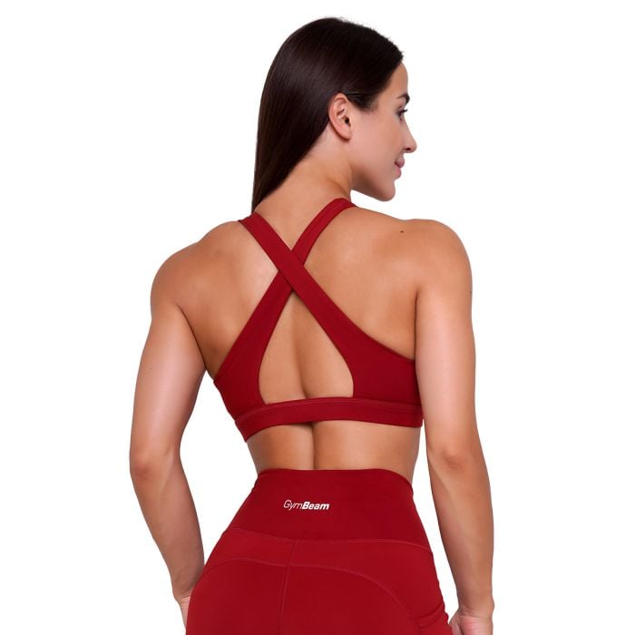Sportski grudnjak Ignite Dark Red - GymBeam M