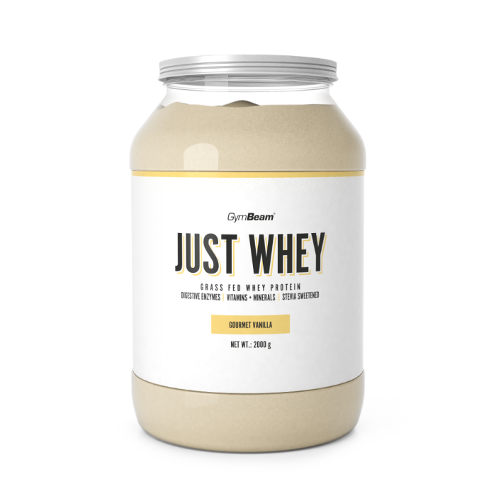 Just Whey Grass-Fed Protein – GymBeam 2000 g - čokoladni milkshake - 00
