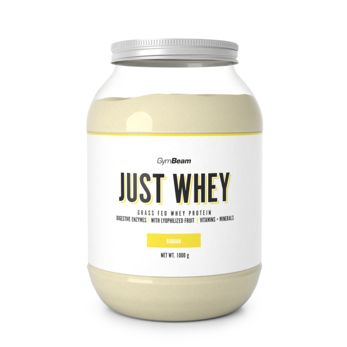 Just Whey Grass-Fed Protein – GymBeam 1000 g - banana - 00