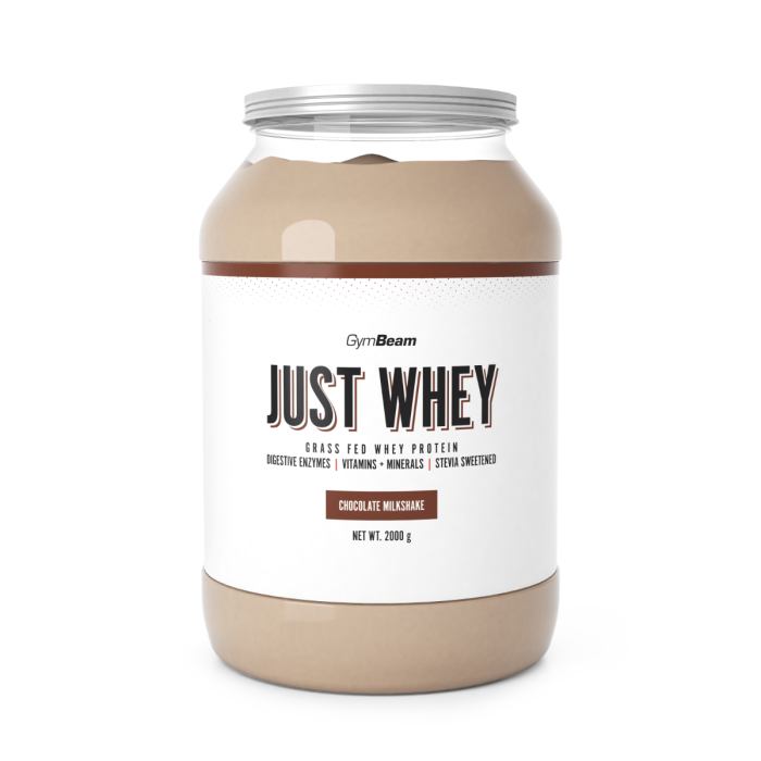 Just Whey - GymBeam 2000 g - čokoladni milkshake - 00
