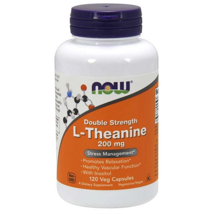 L-Teanin Double Strength 200 mg - NOW Foods