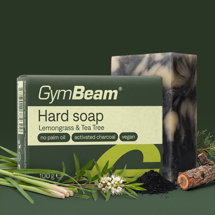 Natural Soap Lemongrass & Tea Tree Oil 100 g - GymBeam single_variant