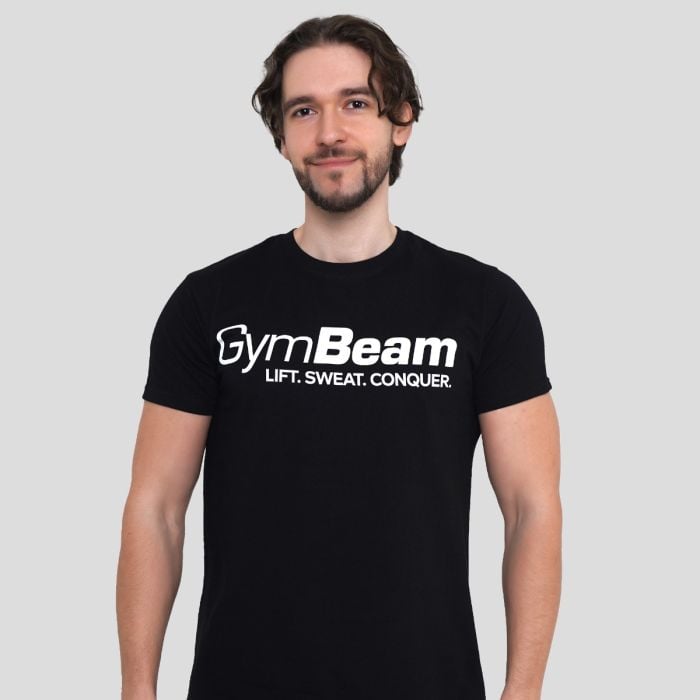 Majica Lift Black - GymBeam L